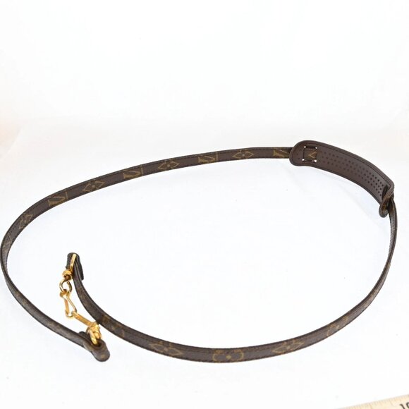 Authentic Louis Vuitton Monogram Brown Shoulder Strap bsj330-110825 - Picture 6 of 7